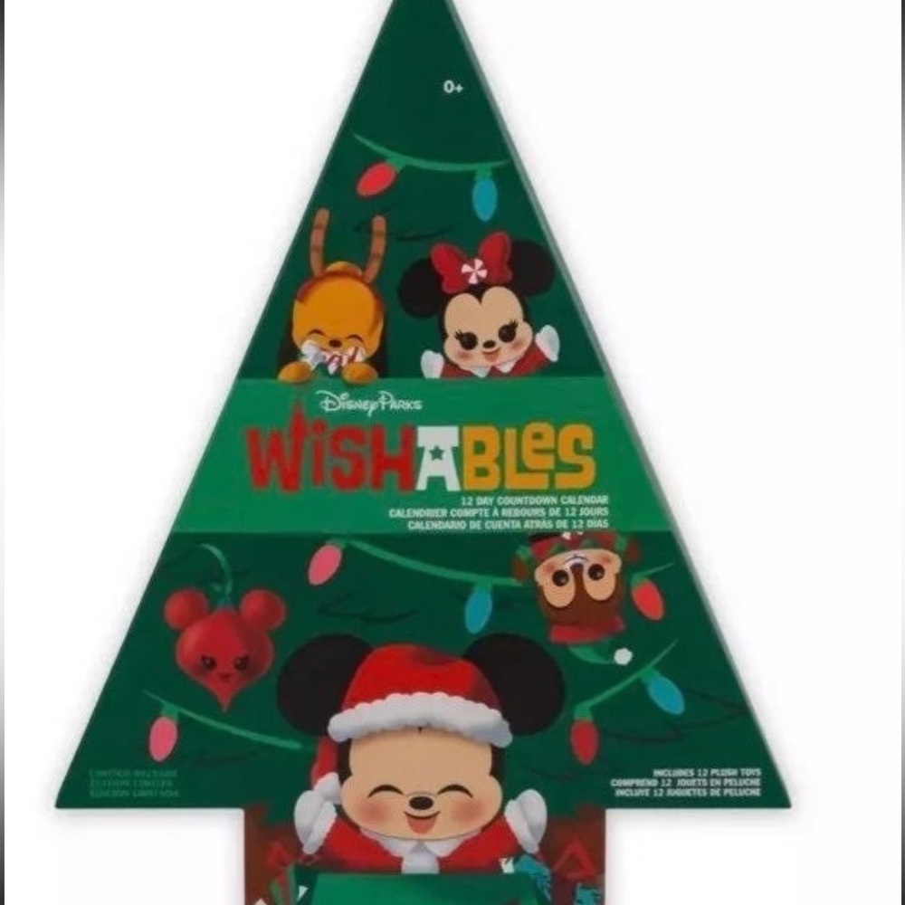 New Disney advent plushie wishables